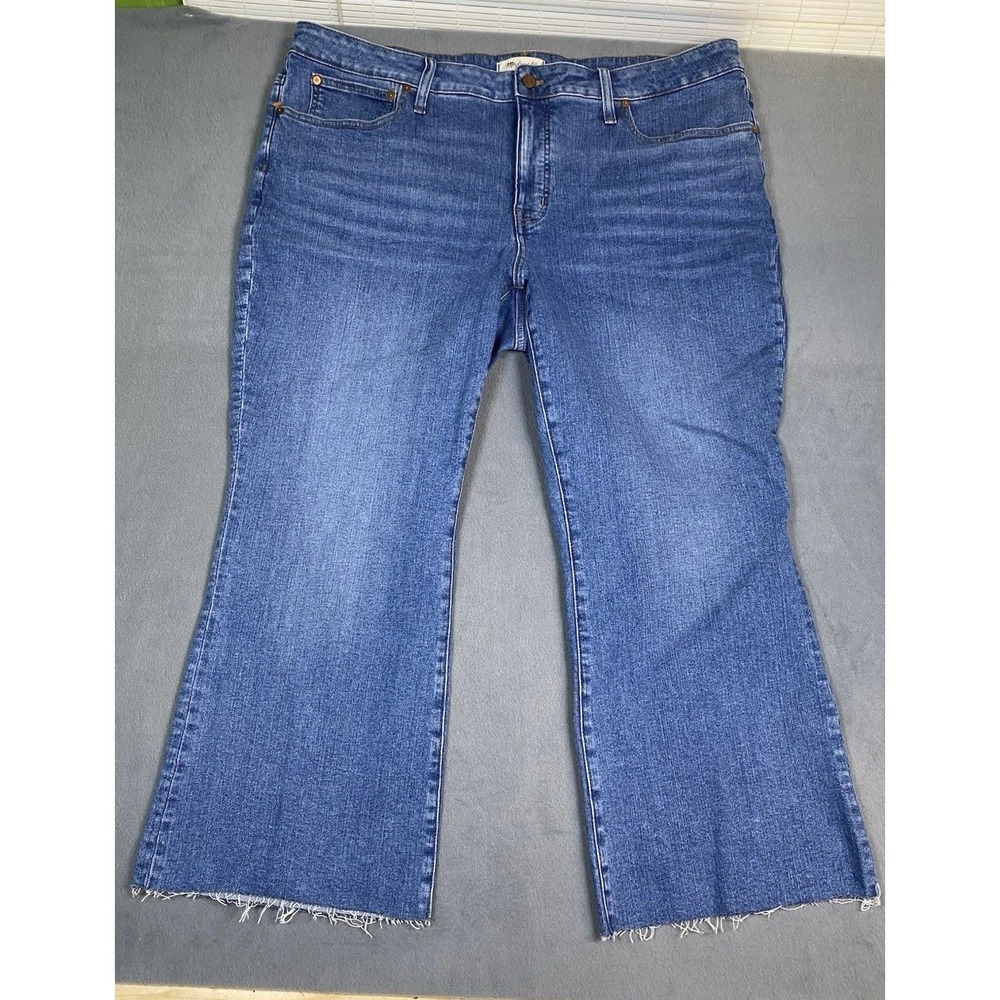 Madewell Dark Blue Flare Jeans